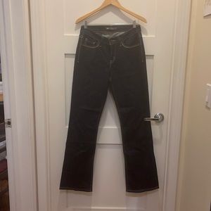 Levi’s curvy boot cut, size 8 long, dark wash